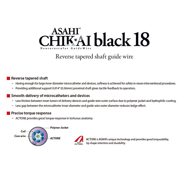 ASAHI CHIKAI black 18